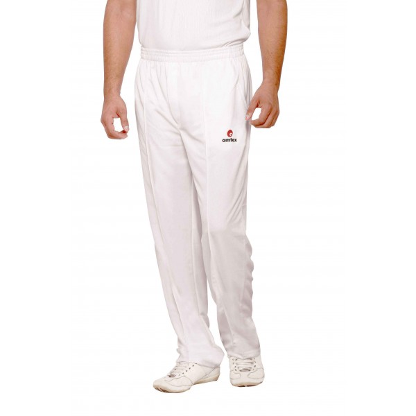 Omtex Mesh Tera Fit Cricket White Trouser